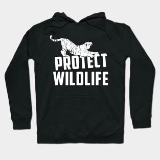 protect wildlife - tiger Hoodie